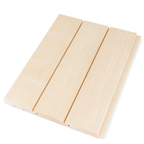 PROSAUNAS Aspen 1x4 (15mm x 90mm) T&G STS4 - Sauna Wood, Tongue & Groove, STS4 Profile, Nickel-Gap, Wall Material — view 2