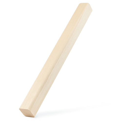 PROSAUNAS Aspen 2x2 (28mm x 28mm) S4SEE SHP - Sauna Wood, Smooth 4 Sides, Eased Edges, Trim Moulding, SHP Profile — view 2