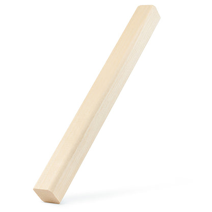 PROSAUNAS Aspen 2x2 (28mm x 28mm) S4SEE SHP - Sauna Wood, Smooth 4 Sides, Eased Edges, Trim Moulding, SHP Profile — view 2