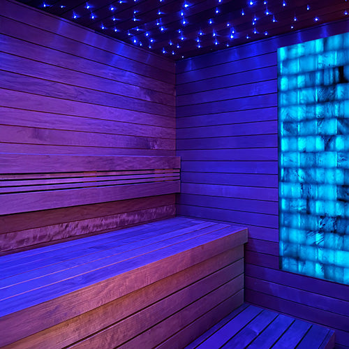 PROSAUNAS Himalayan Salt Wall - Customizable Himalayan Salt Sauna Wall Kit — view 2