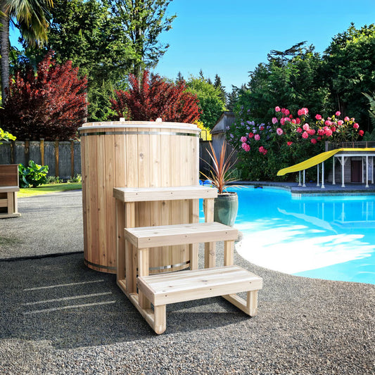Canadian Timber Baltic Cold Plunge Tub — view 1