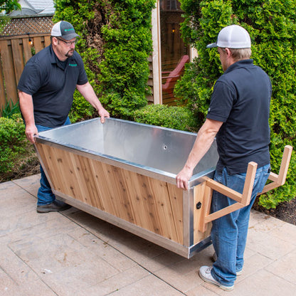 Canadian Timber Polar Cold Plunge Tub — view 3