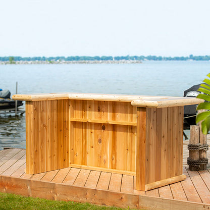 Canadian Timber Tropical Paradise Tiki Bar — view 3