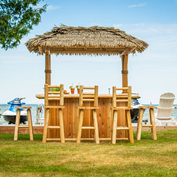 Canadian Timber Tropical Paradise Tiki Bar — view 6
