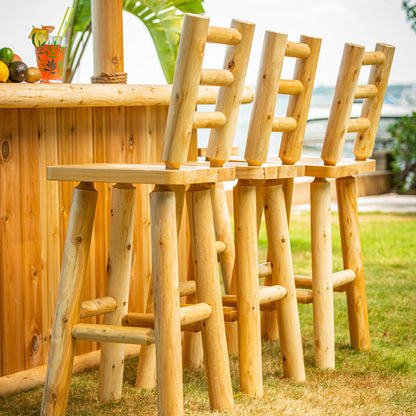 Canadian Timber Tropical Paradise Tiki Bar — view 10