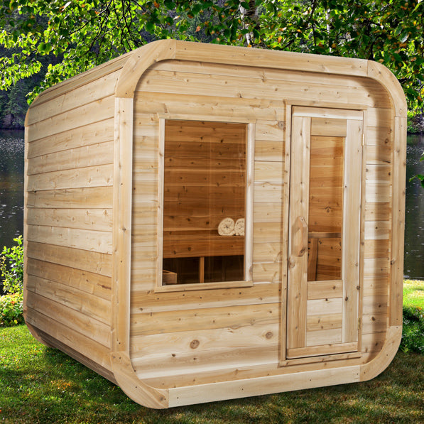 Canadian Timber Luna 4-6 Person Outdoor Sauna — view 5
