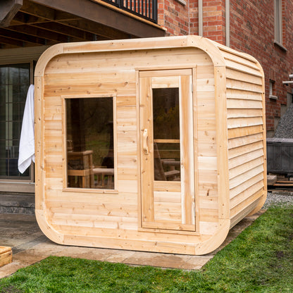 Canadian Timber Luna 4-6 Person Outdoor Sauna — view 6