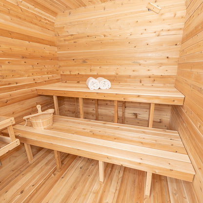 Canadian Timber Luna 4-6 Person Outdoor Sauna — view 1