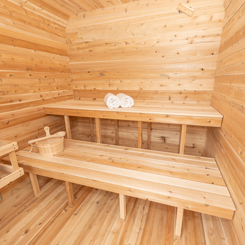 Canadian Timber Luna 4-6 Person Outdoor Sauna — view 1