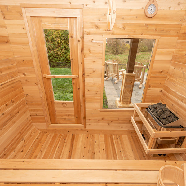 Canadian Timber Luna 4-6 Person Outdoor Sauna — view 3