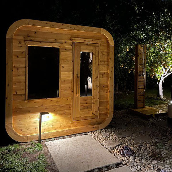 Canadian Timber Luna 4-6 Person Outdoor Sauna — view 9