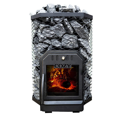Cozy Heat Sauna Stove - Wood-Burning Sauna Stove, Up to 18kW