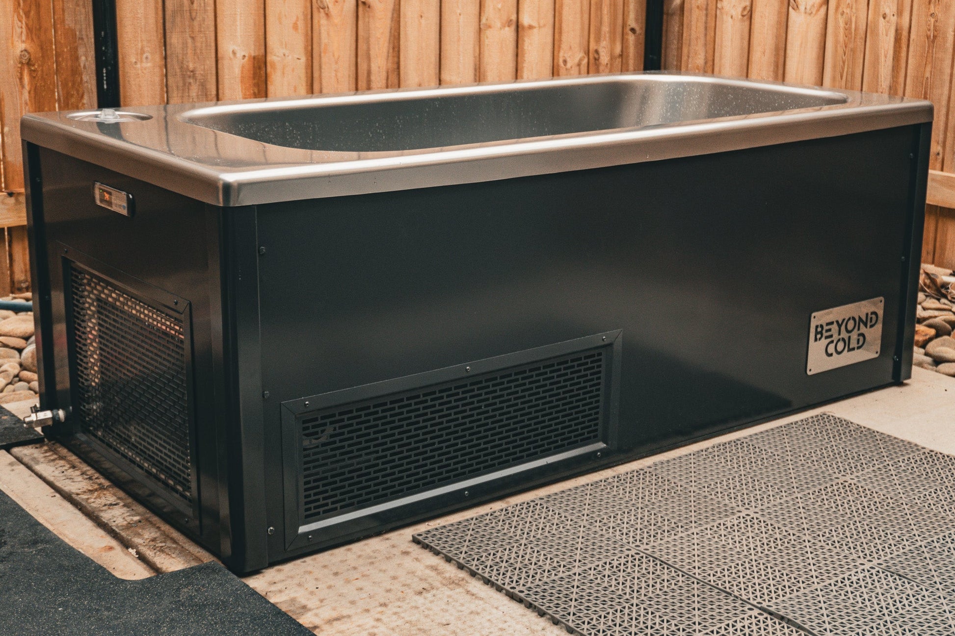 Beyond Cold Summit all-in-one cold plunge in a home setting