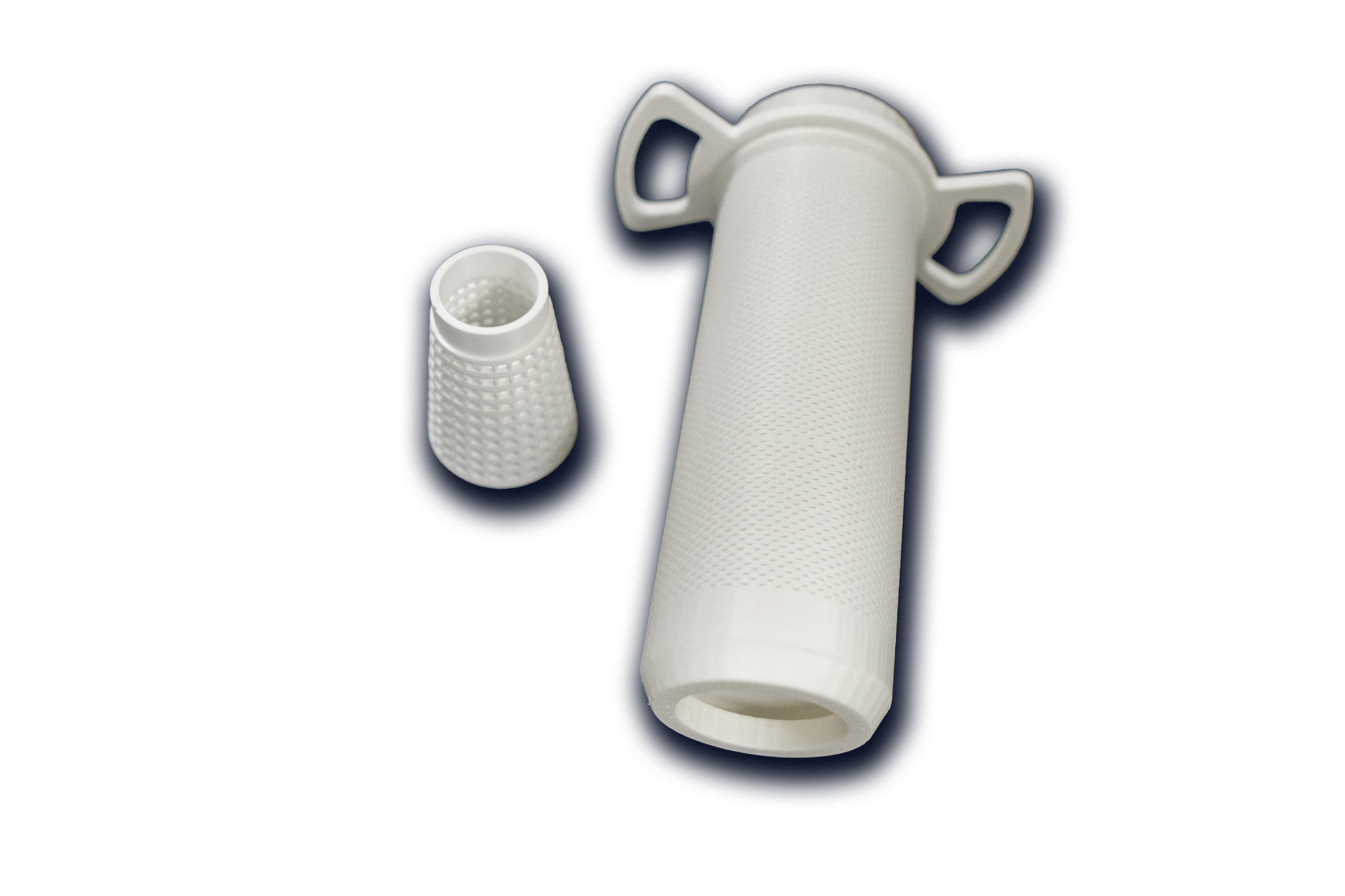 Penguin Chillers filter components laid out