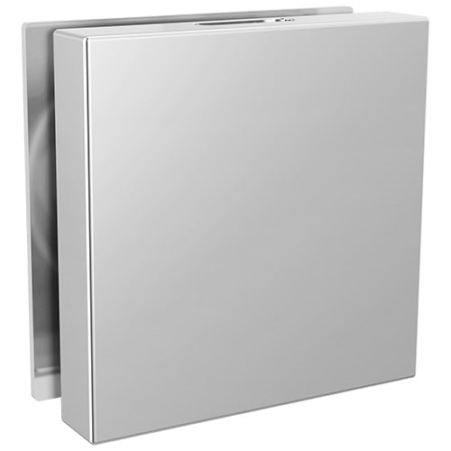 Delta SteamScape Deluxe Square Steam Head - SteamScape™ Deluxe System, Contemporary Square Steam Head w/ Reservoir