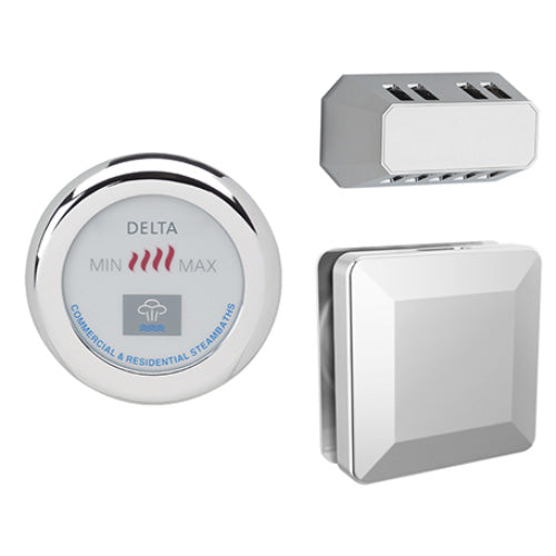Delta Commercial Steam Digital Package - Second Room Digital Package with Control, Room Sensor, Steam Solenoid, and Steam Head