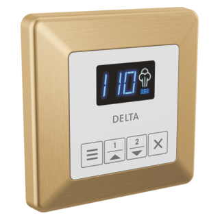 Delta SteamScape™ Classic Square Control - SteamScape™ Square Steam Control — view 3