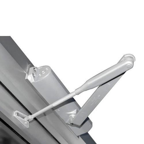 Bathology Door Closer - Door Closer, Commercial, Heavy Duty, Hydraulic, Stainless Steel