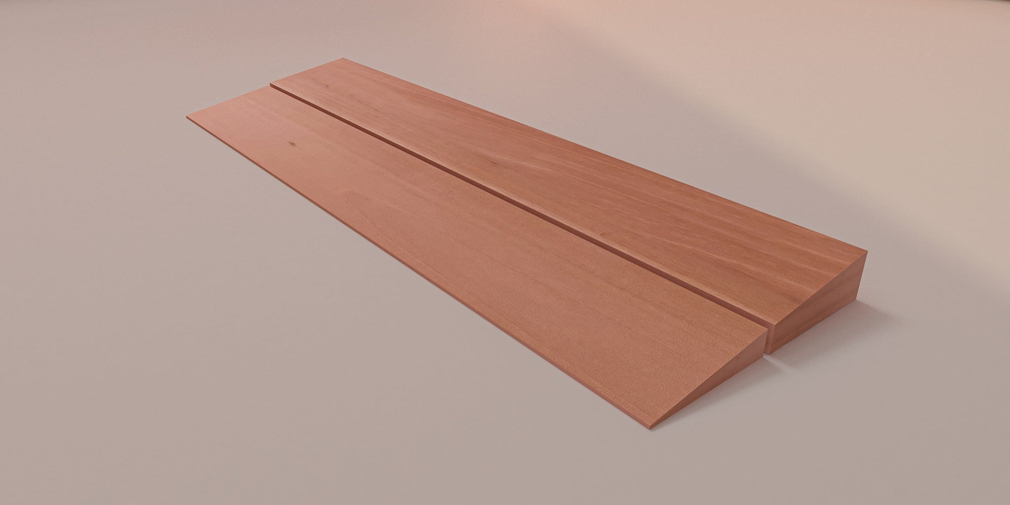 Scandia Duck-Board Flooring for Saunas — single section