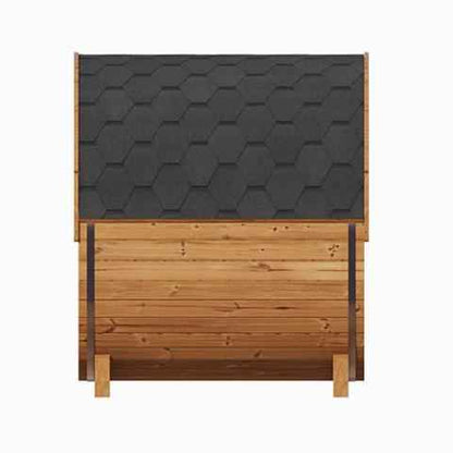 SaunaLife Ergo-series Model E6 Sauna Barrel - 3 Person Sauna