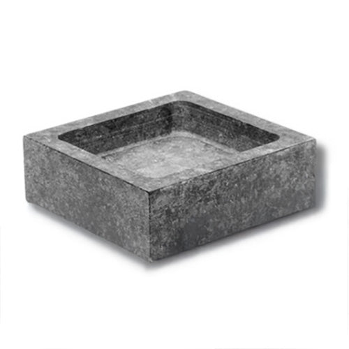 EOS Cubius Loop 4 - Carved Soapstone Sauna Cube, 118 x 112 x 40 mm