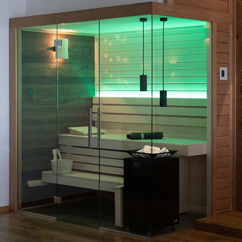 EOS Cubo Avantgarde 208/3 - Freestanding Electric Sauna Heater, 208V/3PH, up to 12kW — view 4