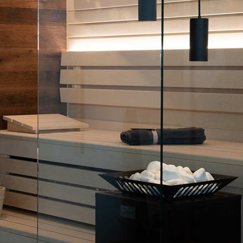EOS Cubo Avantgarde 208/3 - Freestanding Electric Sauna Heater, 208V/3PH, up to 12kW — view 2