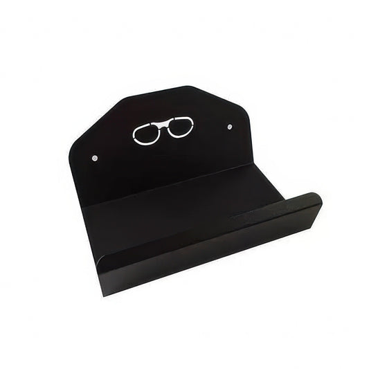 EOS Glasses Rack - Glasses Holder, Wall-Mounted, Black