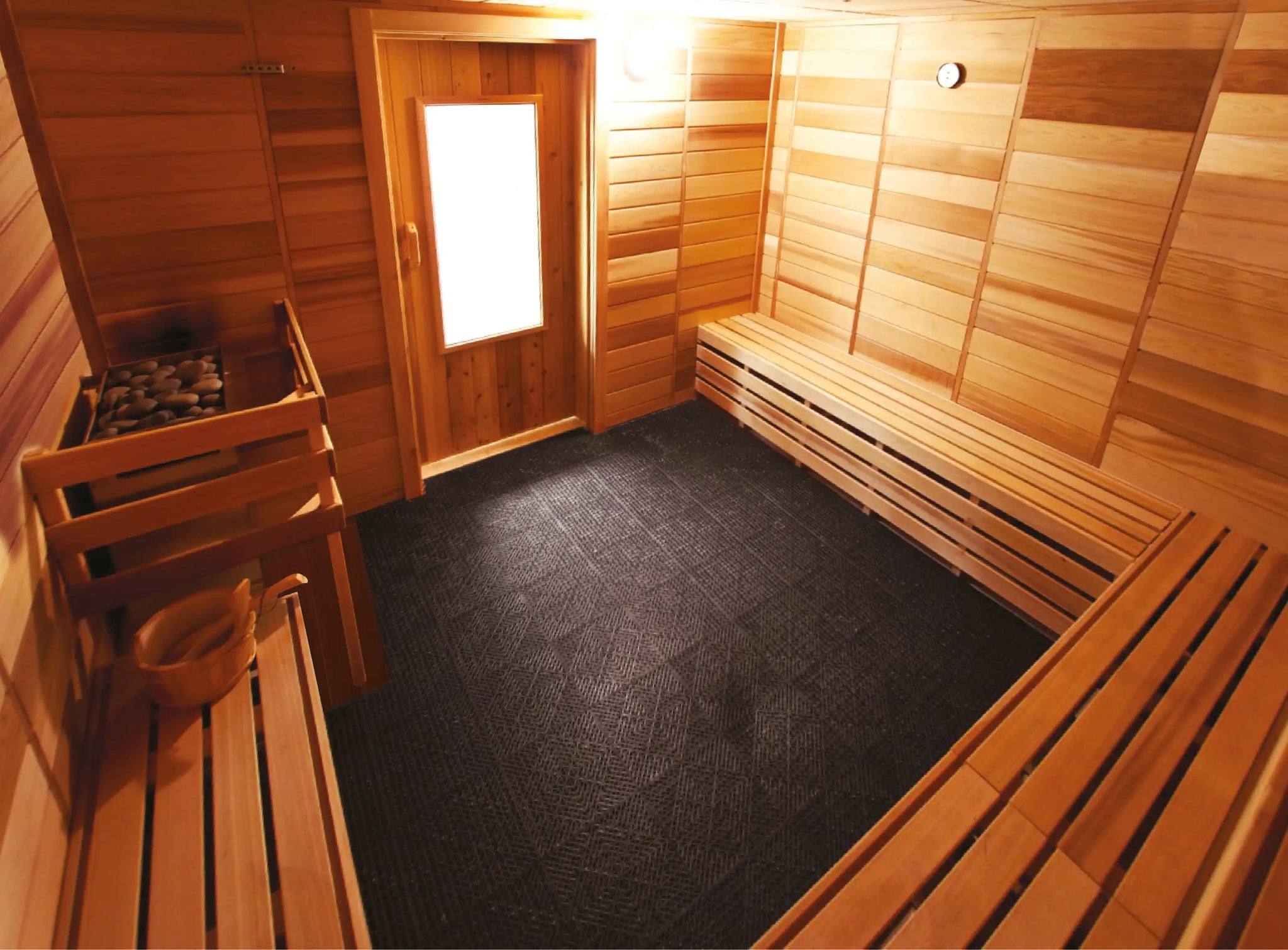 Scandia Tru-Tile Flooring — installed
