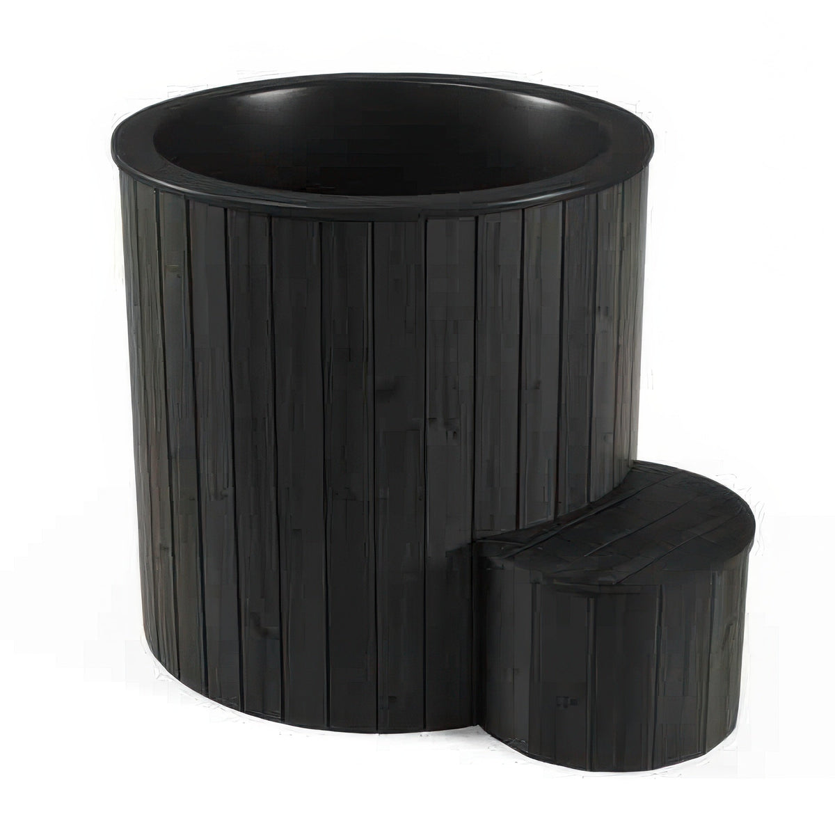 SaunaLife Model S1B 1-Person Cold/Hot Immersion Tub, Black