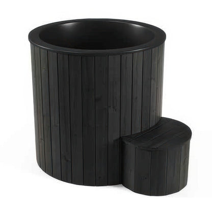 SaunaLife Model S1B 1-Person Cold/Hot Immersion Tub, Black