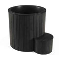 SaunaLife Model S1B 1-Person Cold/Hot Immersion Tub, Black