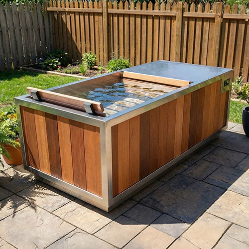 Finnmark SoulCold™ - 1-Person Cold/Hot Plunge, 180 gal — view 3