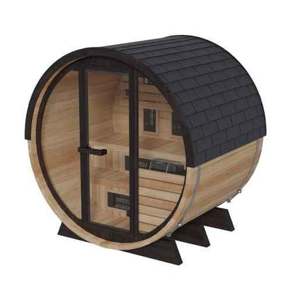 Finnmark Thermo-Aspen Combination Barrel Sauna FD-7 - 4 Person
