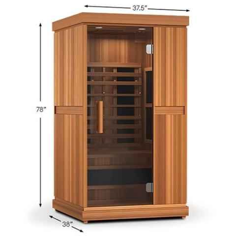 Finnmark FD-1 Full-Spectrum Infrared Sauna - 1 Person sauna