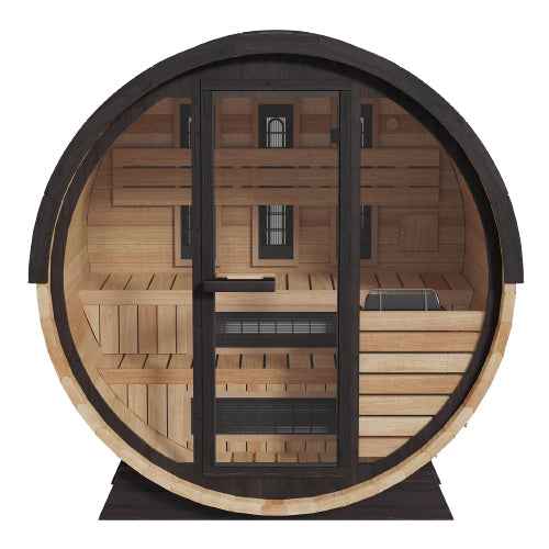 Finnmark Thermo-Aspen Combination Barrel Sauna FD-7 - 4 Person