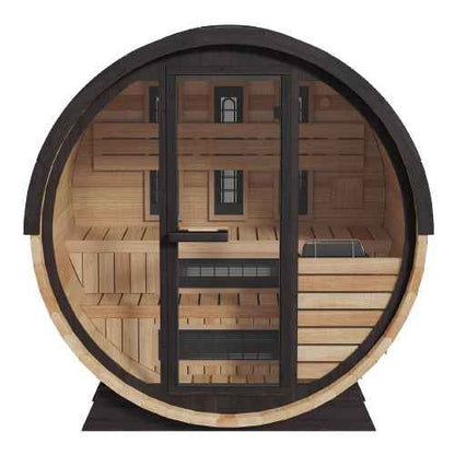 Finnmark Thermo-Aspen Combination Barrel Sauna FD-7 - 4 Person