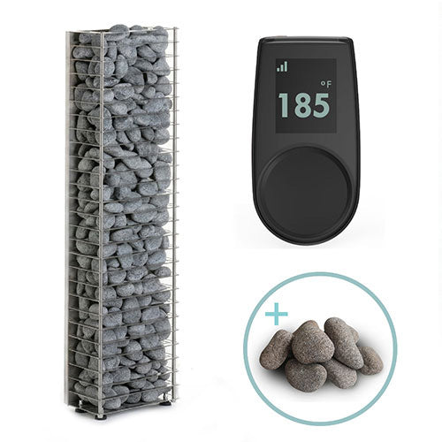 HUUM CLIFF Mini 4STU Pkg - CLIFF Mini Series 4kW Sauna Heater Package