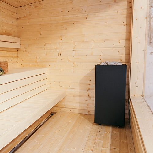 HUUM CORE Black - CORE Series Sauna Heater, Black Exterior, Up to 10.5kW — view 2