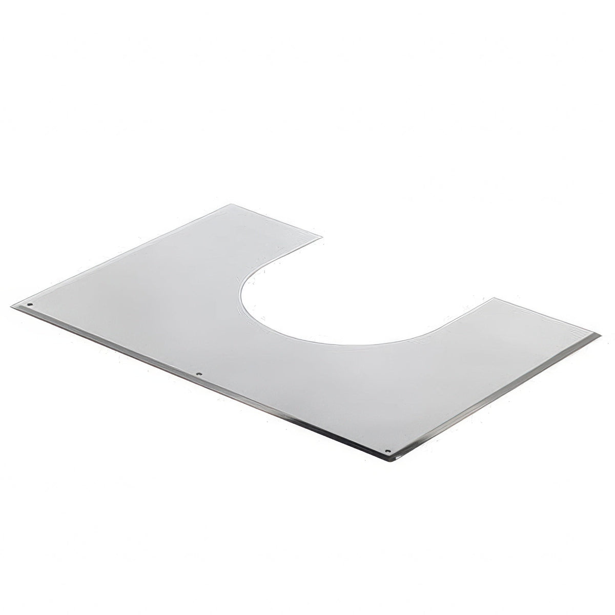 HUUM Cover Plate for Penetration of Slopped Ceiling, Double-Wall, Barrel B