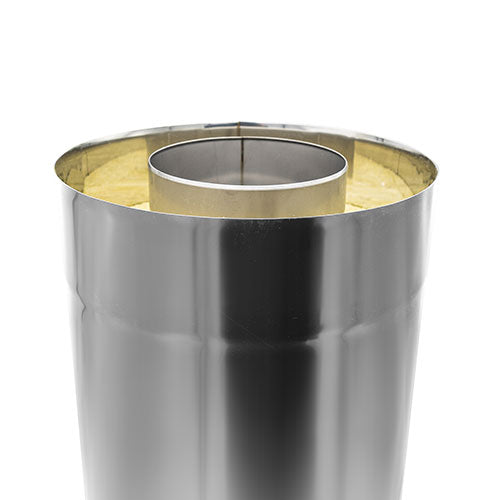 HUUM Double-Wall Straight Pipe. 0.5m — view 2