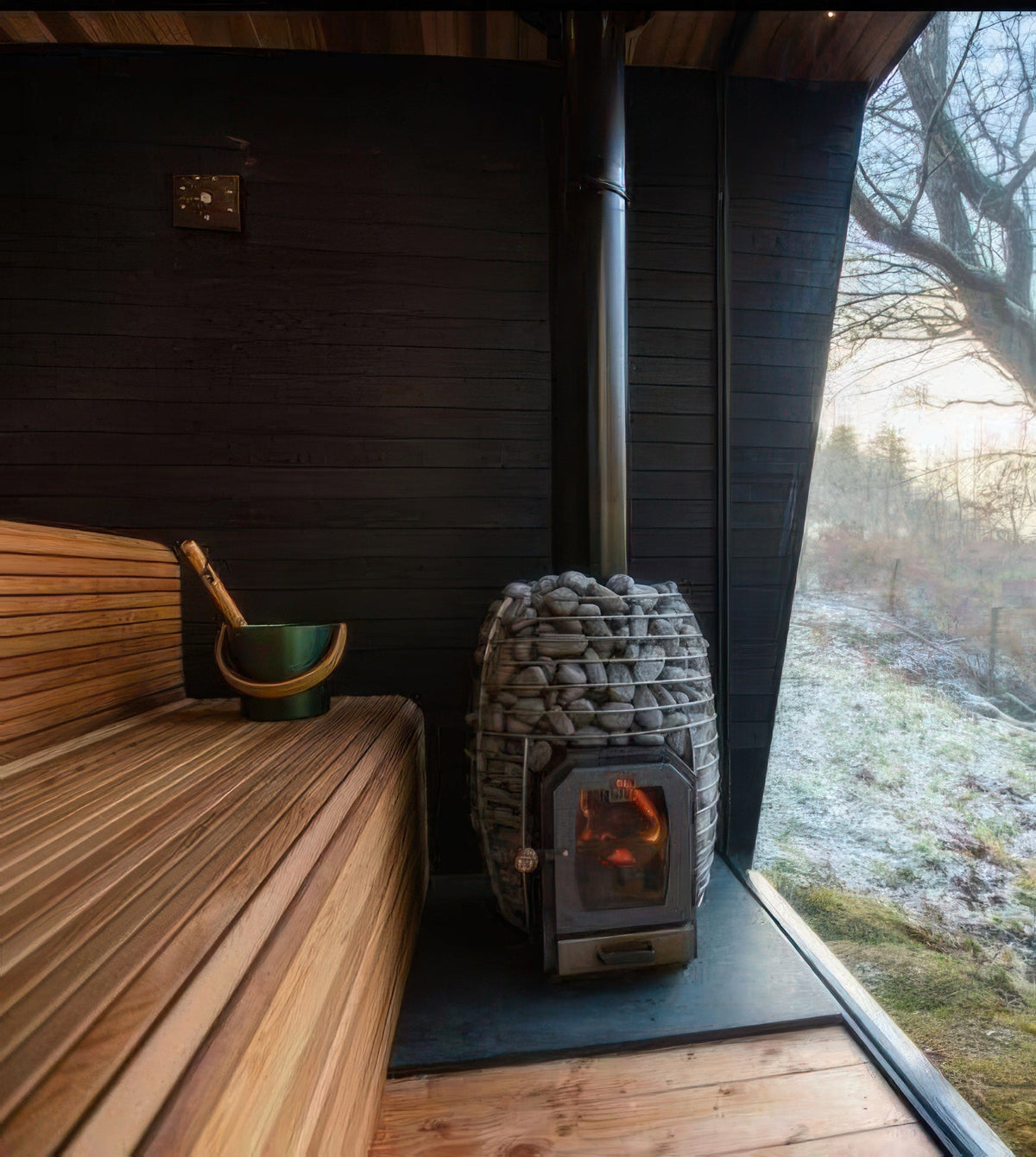 HUUM HIVE Wood wood-fired sauna stove