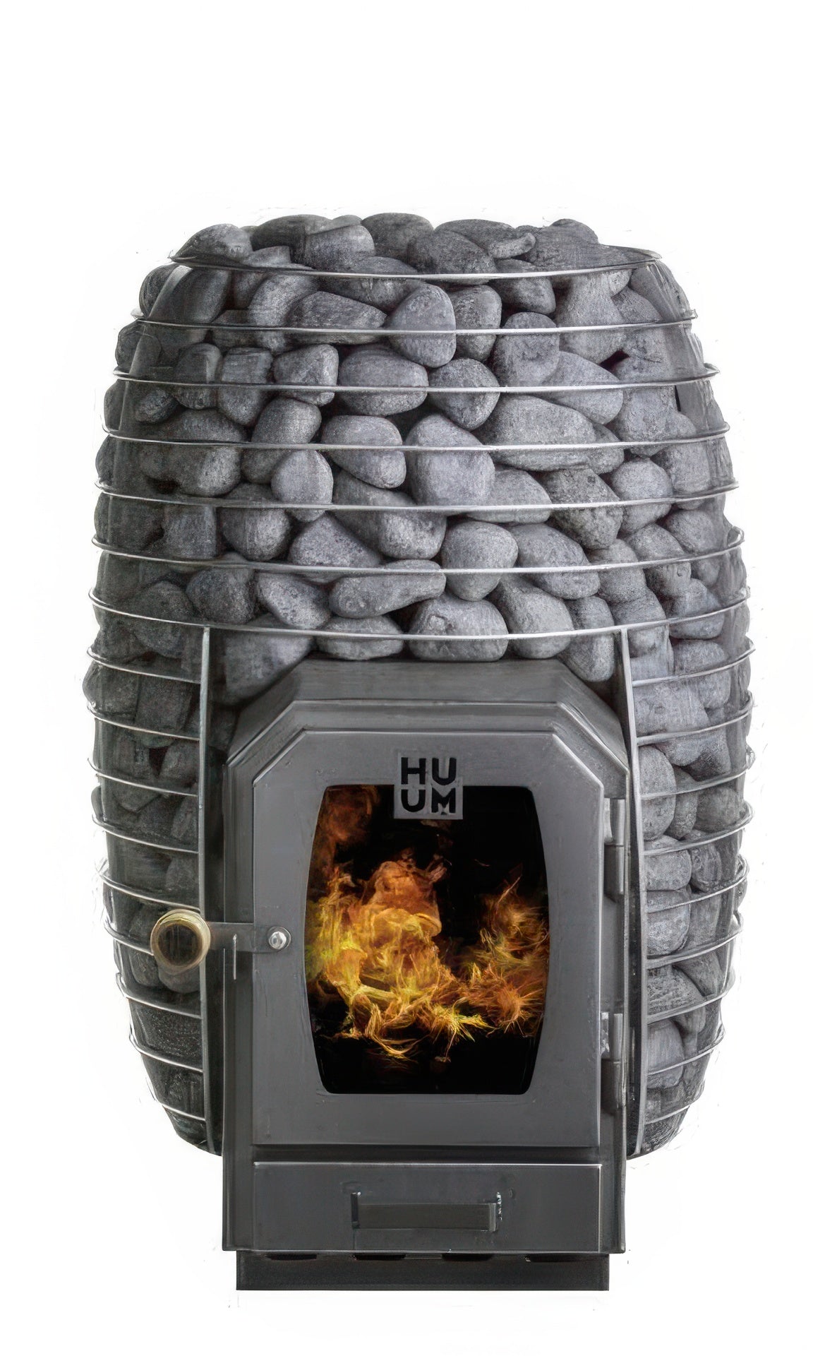 HUUM HIVE Wood LS wood-fired sauna stove with firebox extension