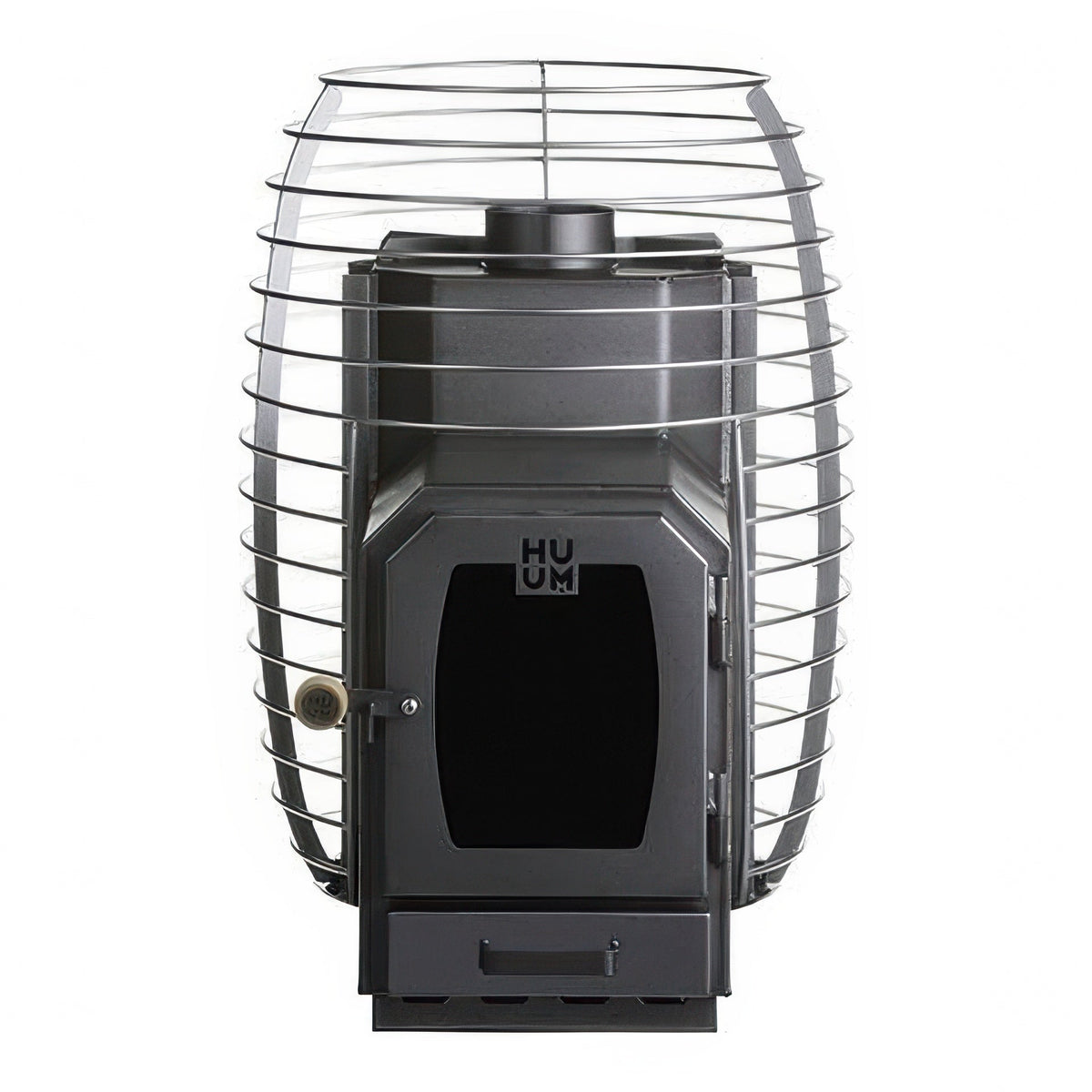 HUUM HIVE Wood LS wood-fired sauna stove with firebox extension
