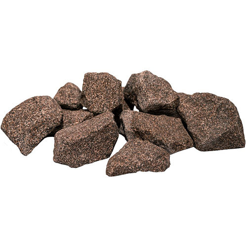 Harvia Elite Pro Heavy-Duty Sauna Heater Stones, Split-Face, 5-10cm