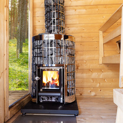 Harvia Cilindro 16 - Cilindro Series 16kW Wood-Burning Sauna Stove — view 5