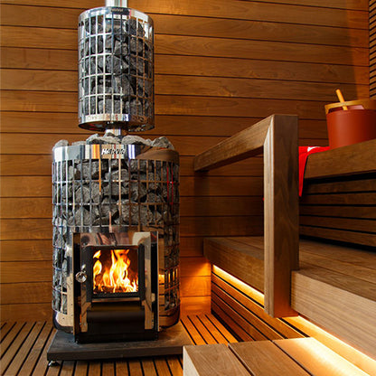 Harvia Cilindro 20 - Cilindro Series 17kW Wood-Burning Sauna Stove — view 4