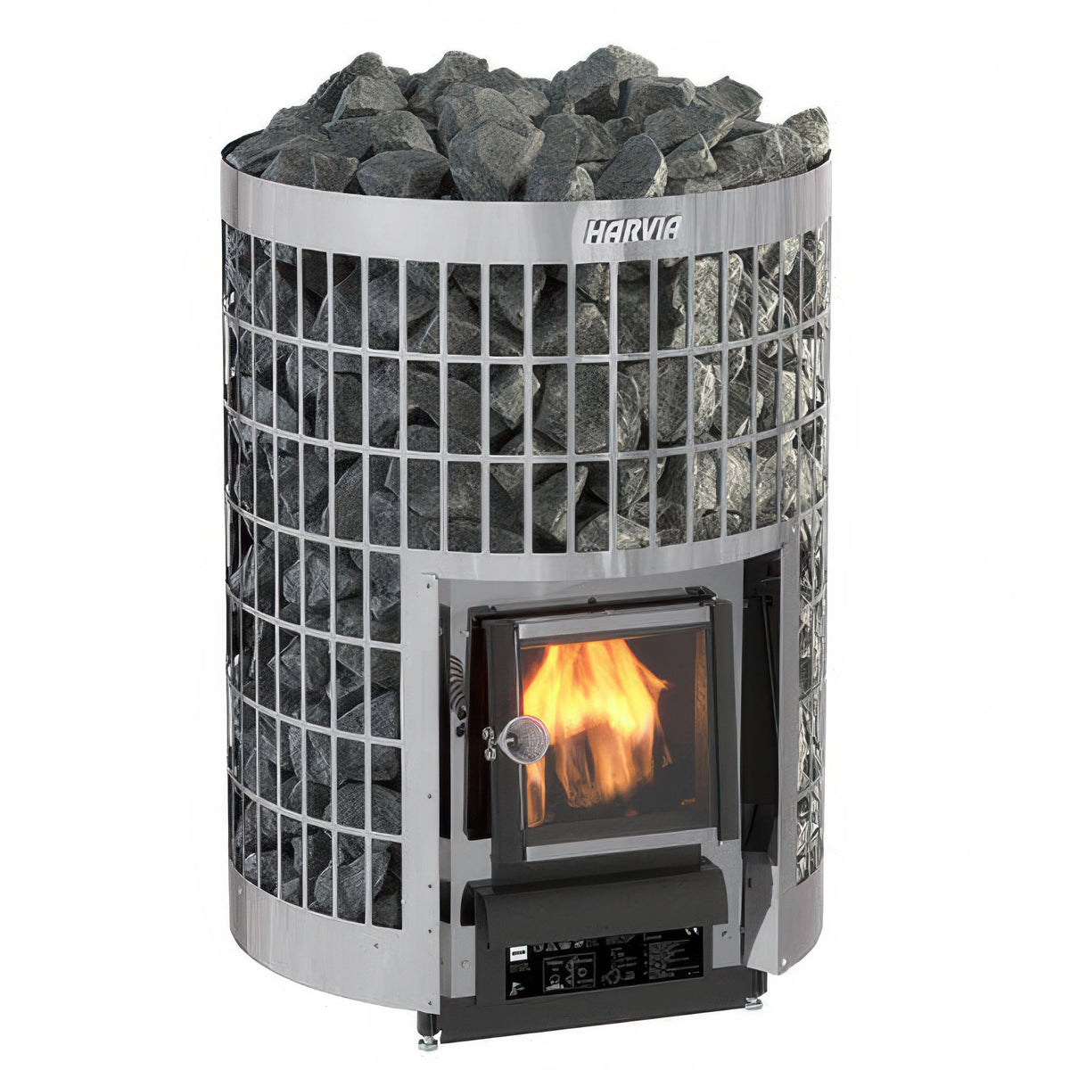 Harvia Cilindro 20 - Cilindro Series 17kW Wood-Burning Sauna Stove