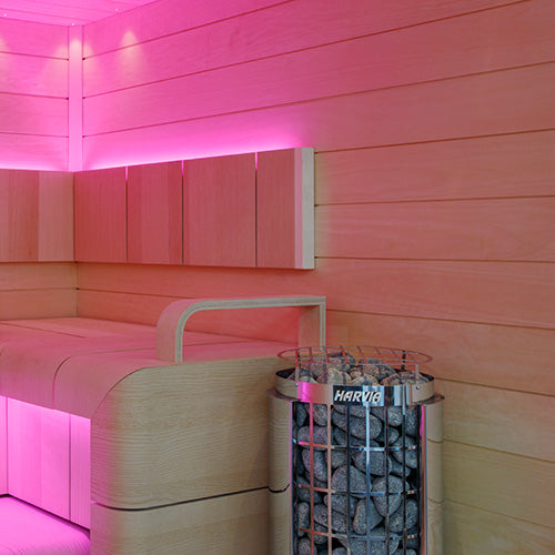 Harvia Cilindro PC90E - Cilindro Half Series 9kW Sauna Heater — view 3