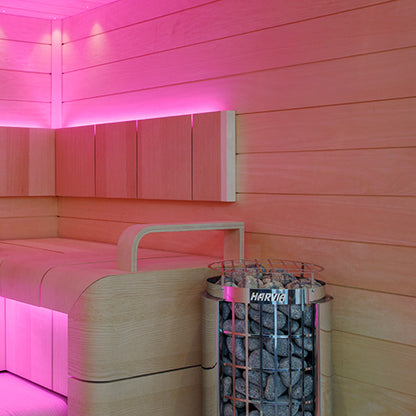 Harvia Cilindro PC110E - Cilindro Half Series 10.5kW Sauna Heater — view 2
